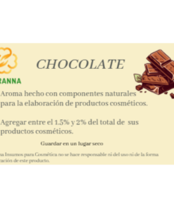 Aroma Chocolate 50 ml para jabones.