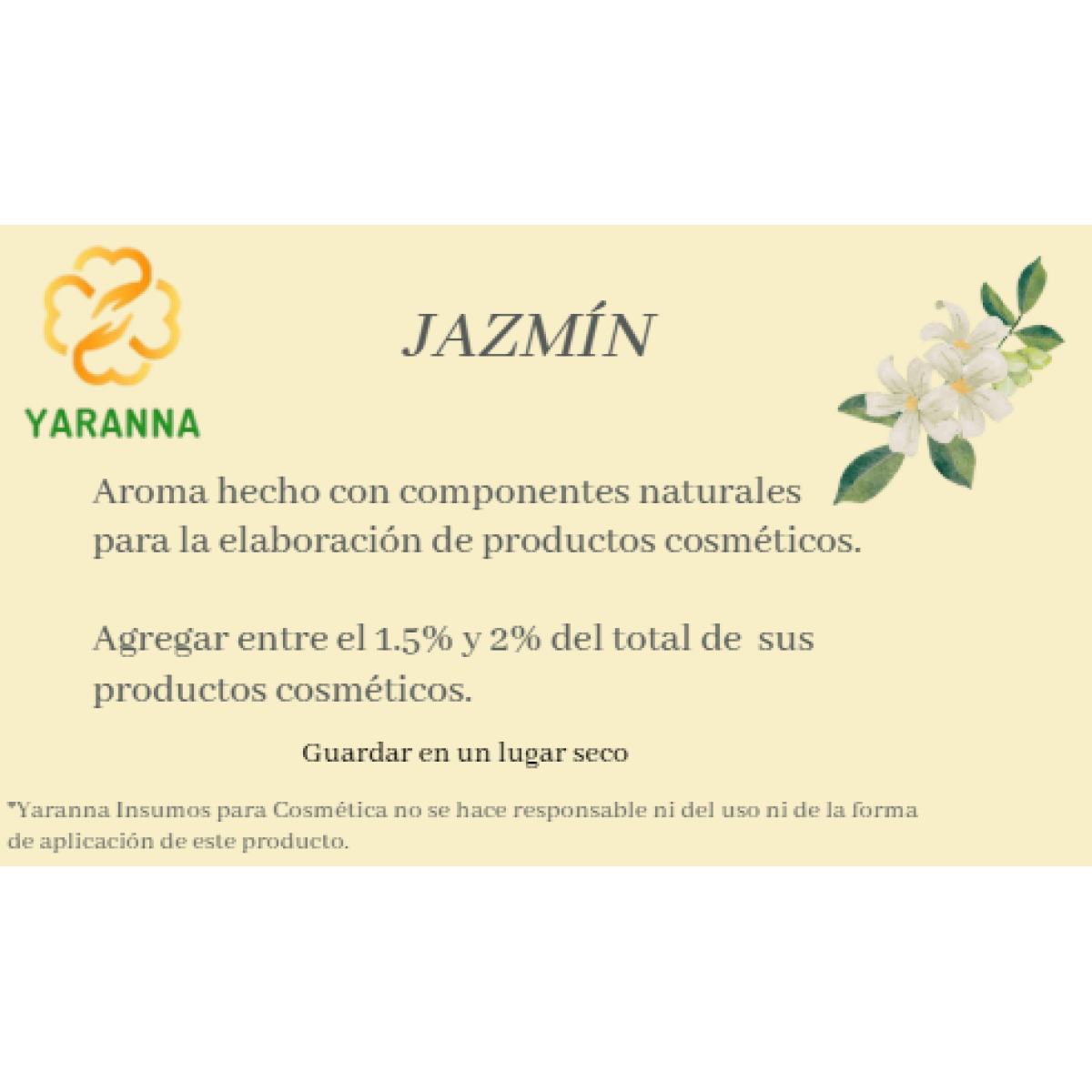 Aroma Jazmin 15 ml.