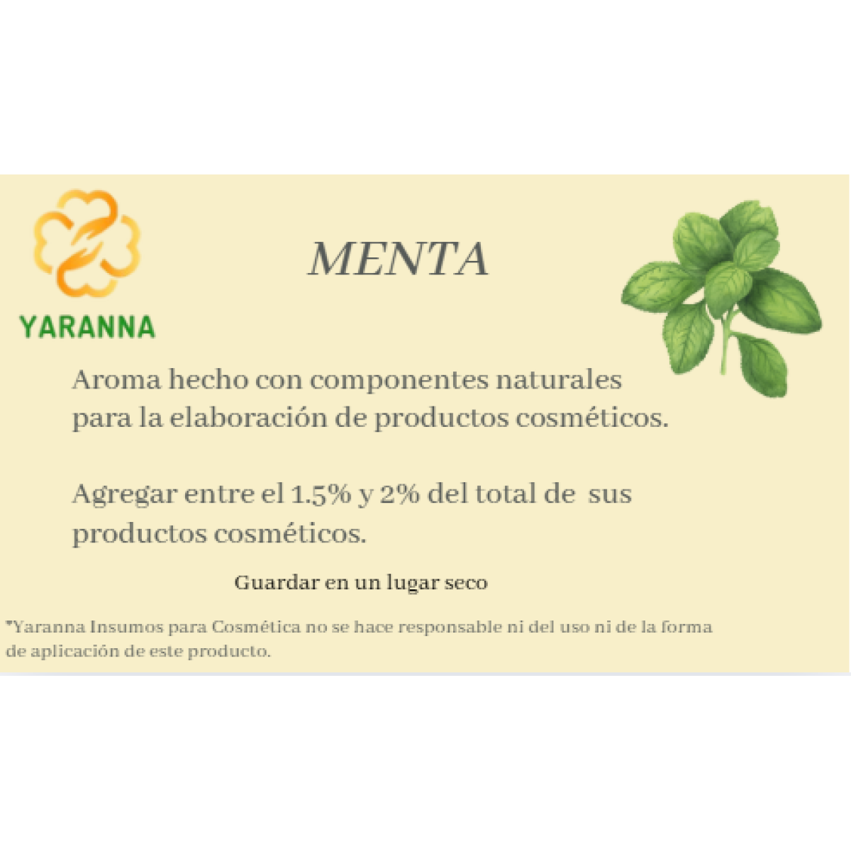 Aroma Menta 50 ml