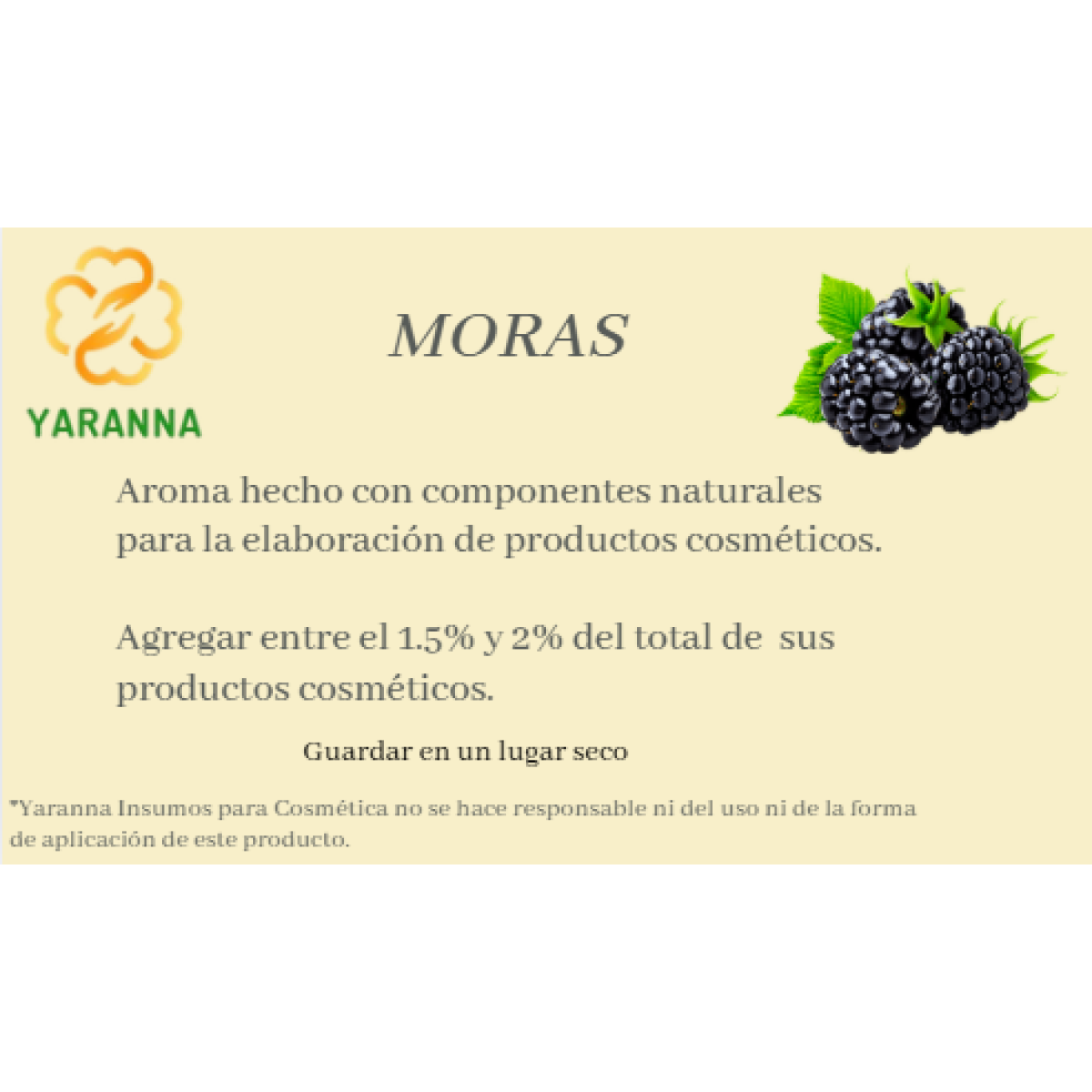 Aroma Moras 15 ml.