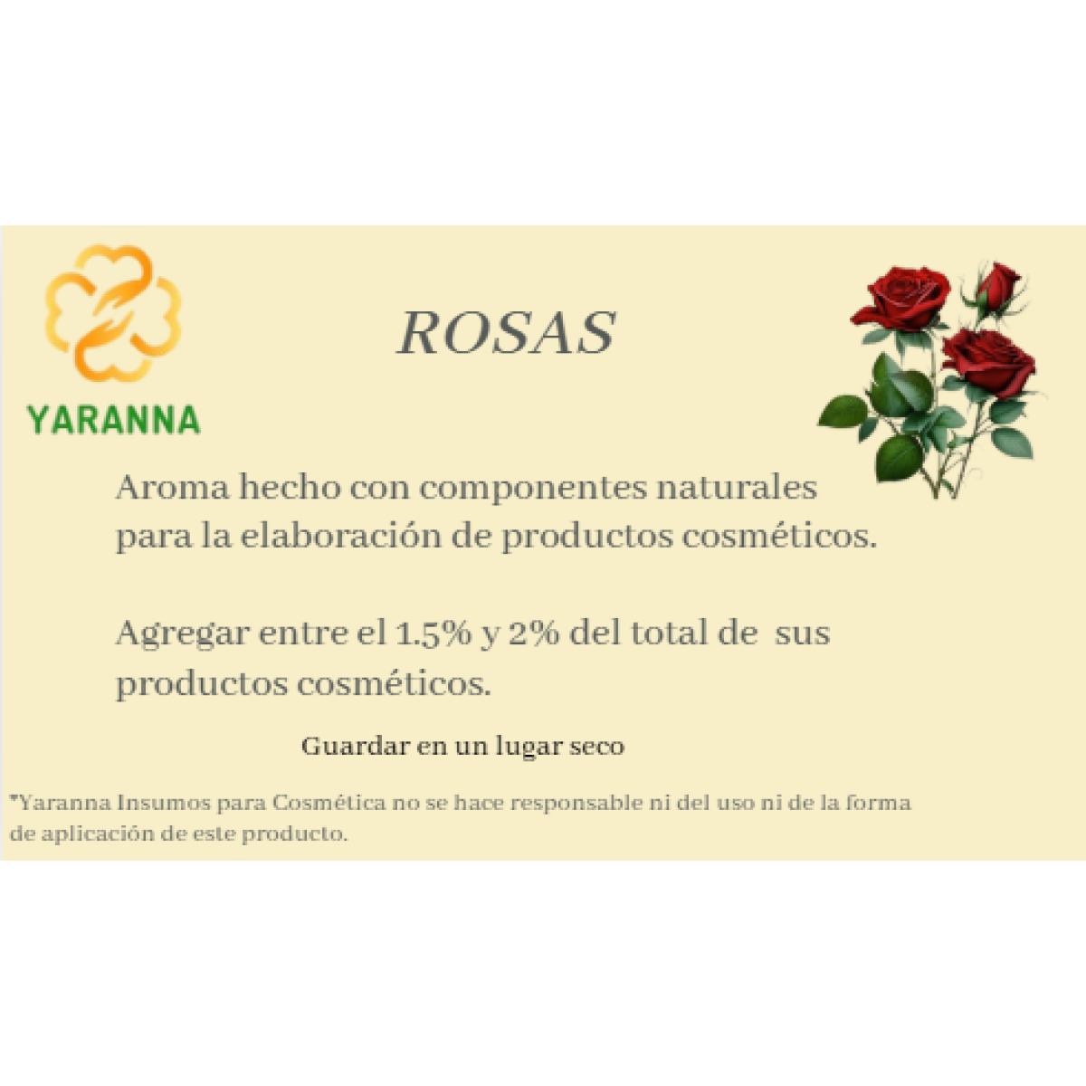Aroma Rosas 15 ml.
