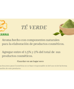 Aroma Te verde 50 ml para jabones