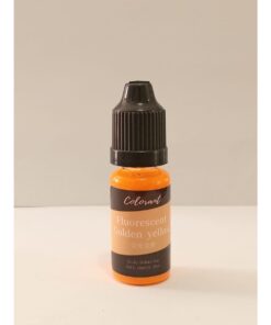 Color Liquido Naranja Fluorescente velas y/o resin
