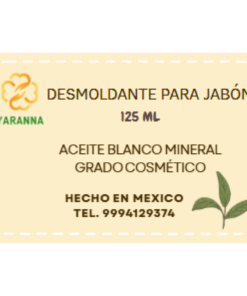 Desmoldante para jabón 125 ml.