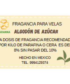 Fragancia Algodón de Azucar para velas de 250 grs