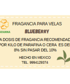 Fragancia Blue Berry 125g para velas.
