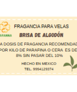 Fragancia Brisa de Algodón 125 g para velas