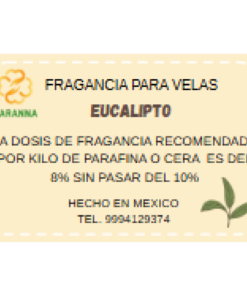 Fragancia Eucalipto 125 grs para velas.