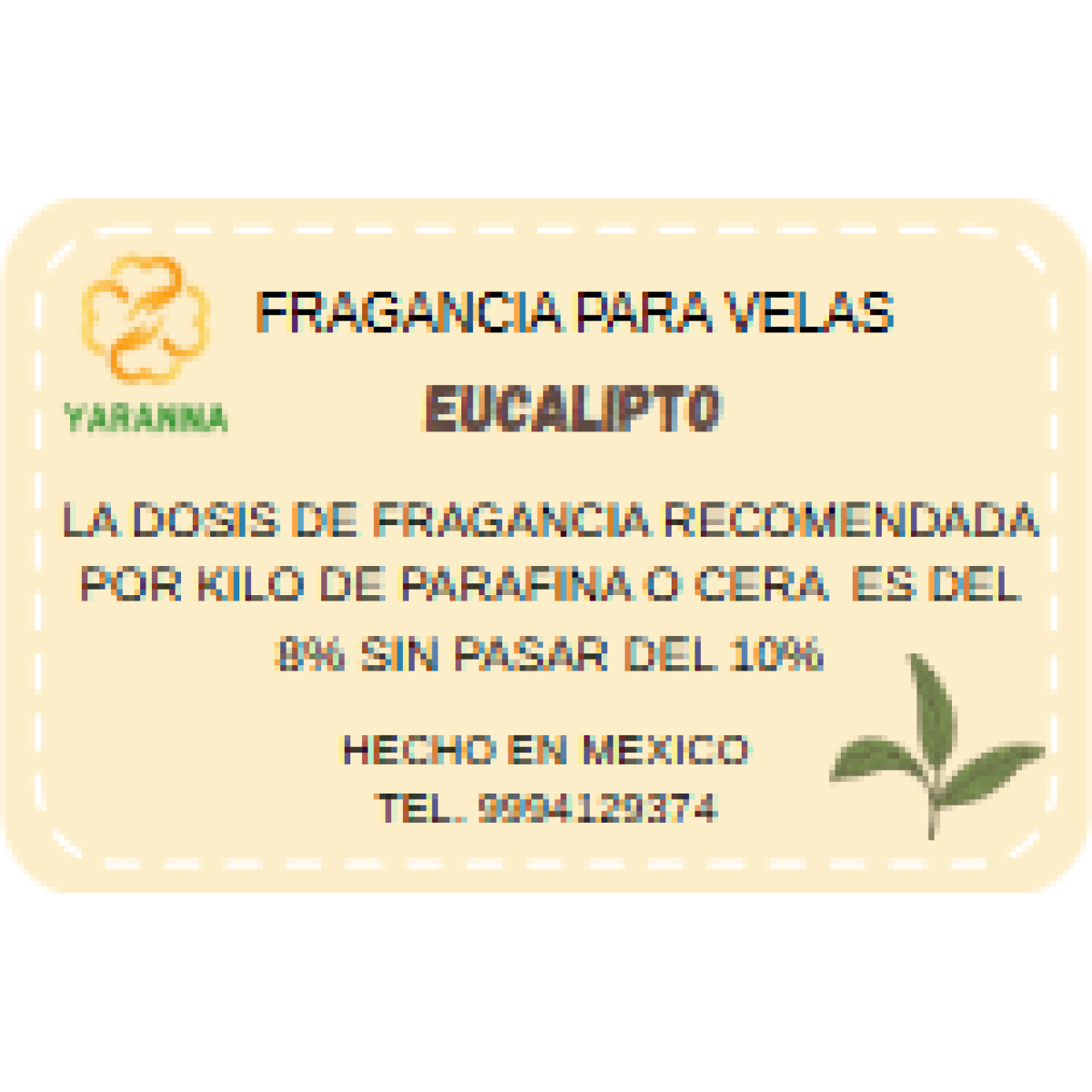 Fragancia Eucalipto 20 grs para velas.