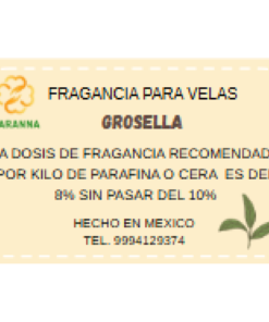 Fragancia Grosella 125 grs para velas.