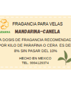 Fragancia Mandarina con Canela 20 g para velas