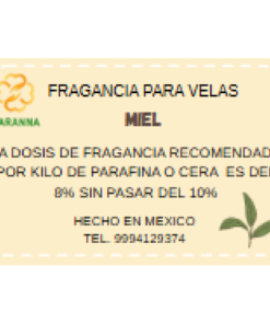 Fragancia Miel 20 g para velas