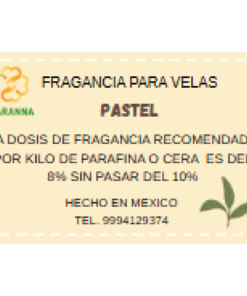 Fragancia Pastel 125 grs para velas