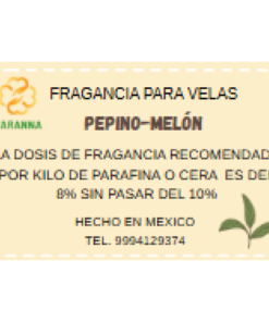 Fragancia Pepino con melon para velas 125 ml