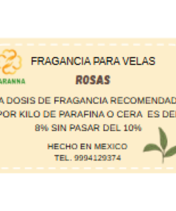 Fragancia Rosas 250 g para velas