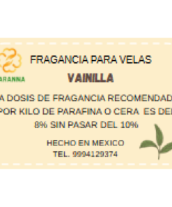 Fragancia Vainilla 50 grs para velas.