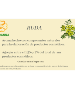 Aroma Ruda para jabones 15 ml