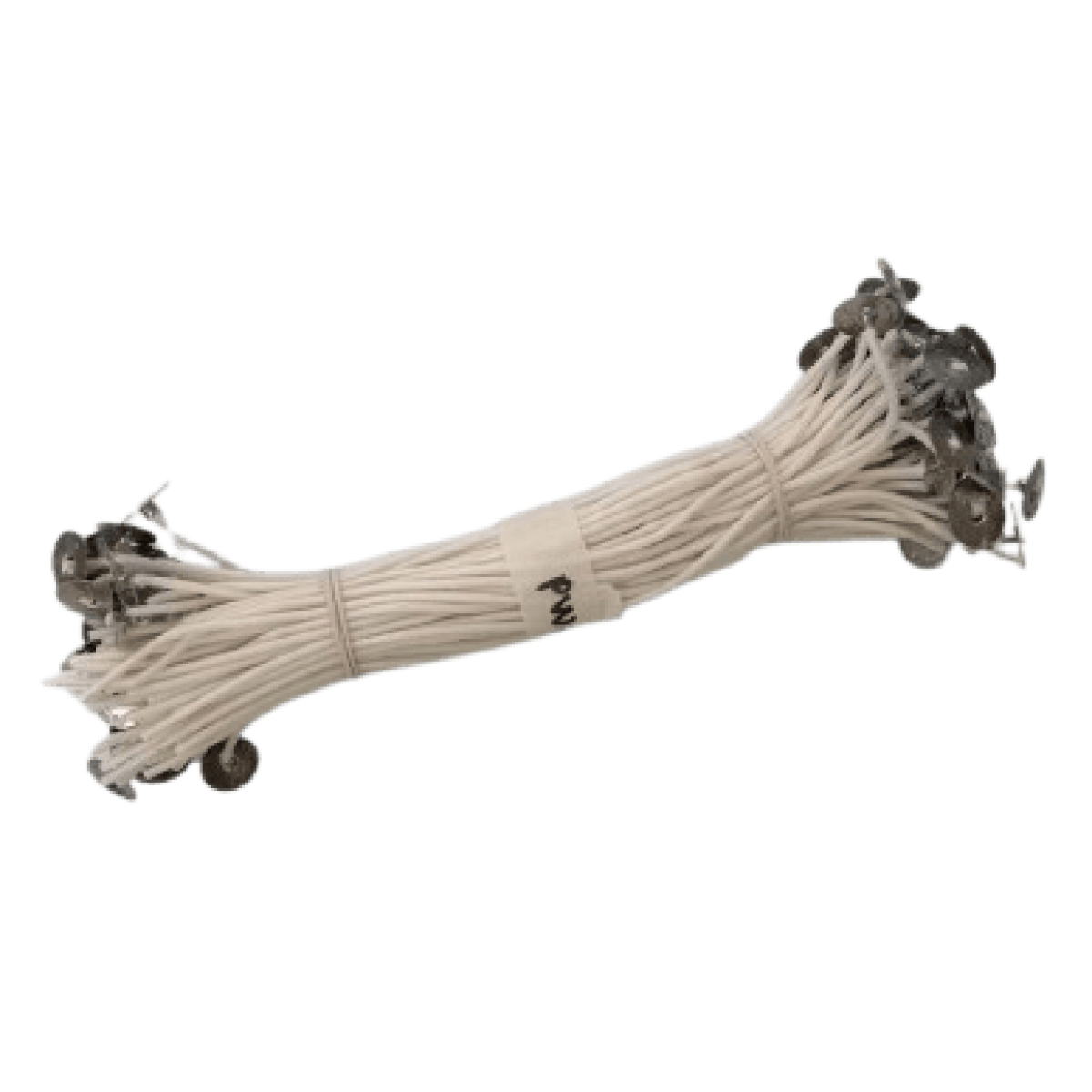 Pabilo terminado #16 algodón con 100 pzs 20 cm