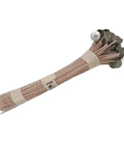 Pabilo terminado #20 metal 50 pzs 20 cm