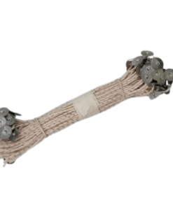 Pabilo terminado #24 metal 100 pzs 20 cm