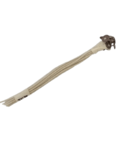 Pabilo terminado #26 metal 10 pzs 20 cm de largo