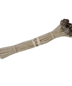 Pabilo terminado #26 metal 50 pzs 20 cm