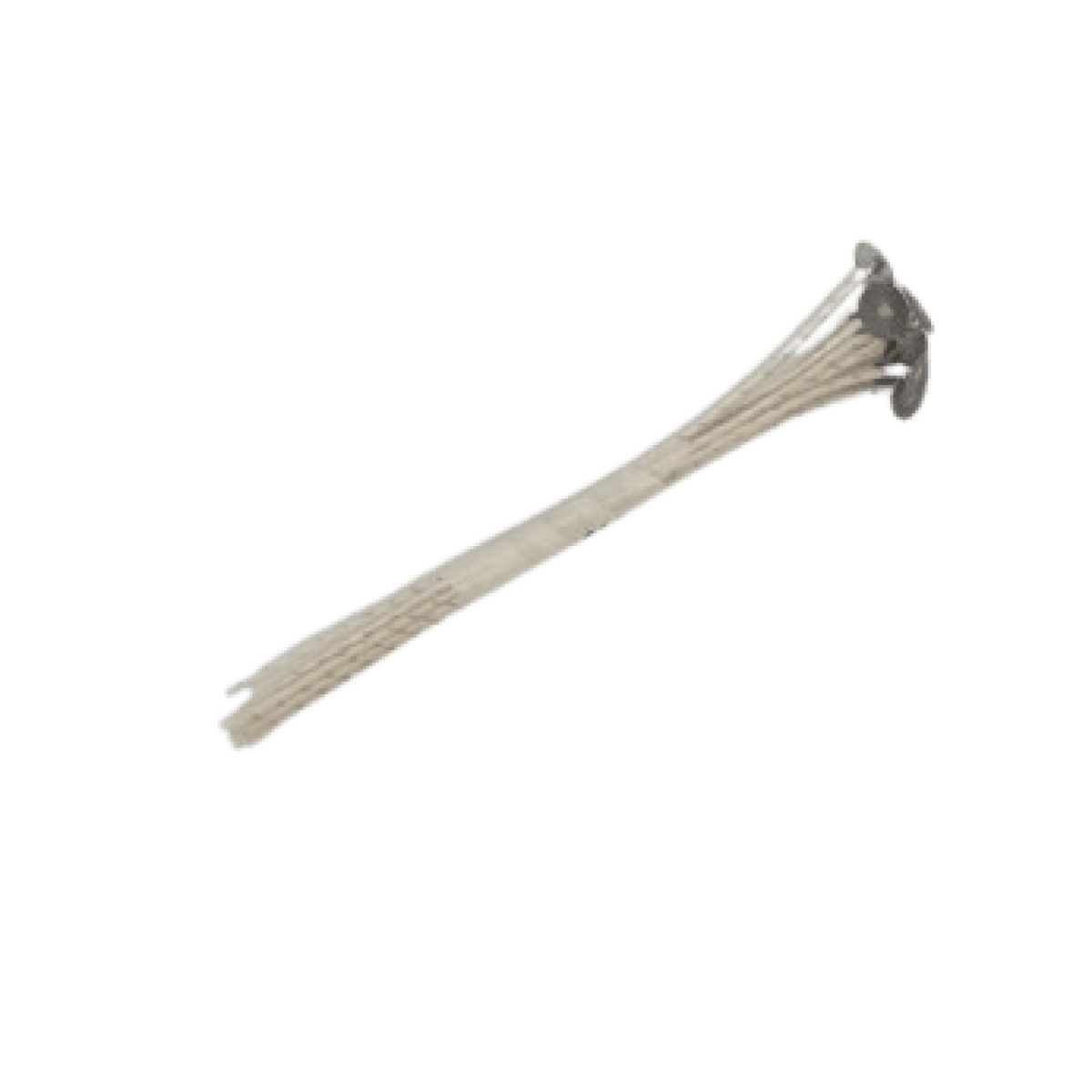 Pabilo terminado #32 metal 10 pzs 15 cm de largo