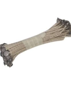 Pabilo terminado #32 metal 100 pzs 15 cm largo