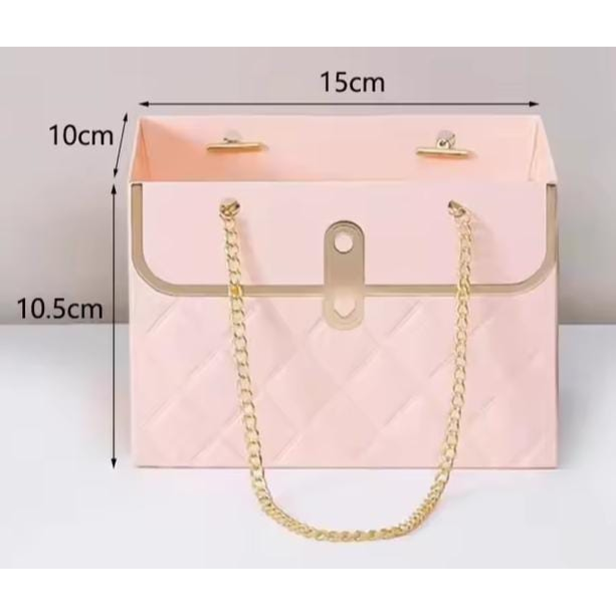 Caja bolsa elegante de 15X10x10.5 cm