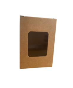 Caja de papel craft 10X10X6 cm