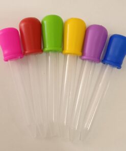 Goteros de plástico.