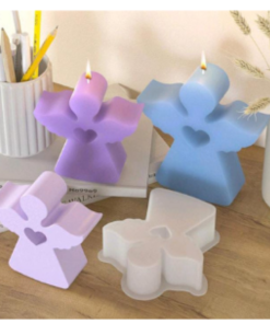 Molde Angel #3 chico corazon al centro 7X7 cm