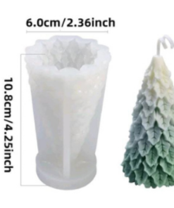 Molde Arbol Navidad Hojas Caídas.