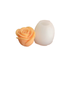 Molde Botón Rosa abierto