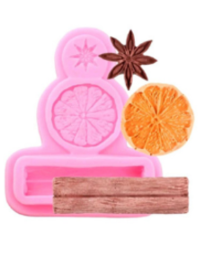 Molde canela, naranja y anis