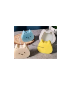 Molde Cara de Gatito Velas