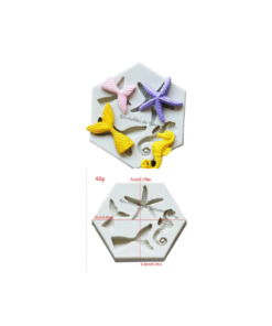 Molde Cola de Sirena, Estrella y Caballo de mar