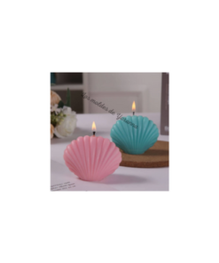 Molde Concha grande para velas 130 gramos.