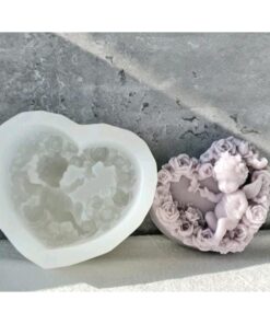 Molde Corazón con Angel