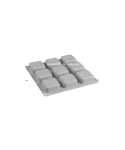 Molde Cuadrados 9 Cavidades.