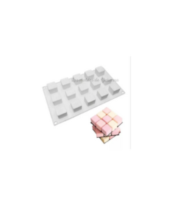 Molde Cubos 15 Cavidades.