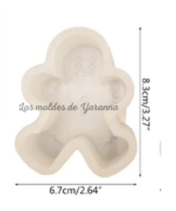 Molde de Galleta de Jengibre 2D