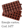 Molde Emojis Varios