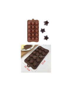 Molde Estrellas 3D