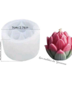 Molde Flor Loto