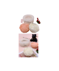 Molde Flor Medianamente Abierta