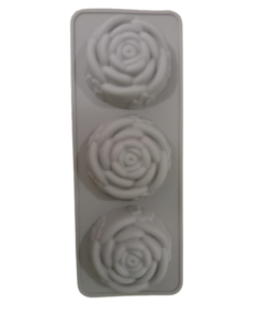 Molde flores 3 cavidades