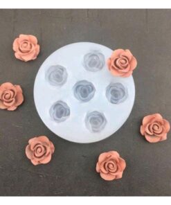 Molde Flores 6 cavidades