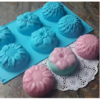 Molde Flores mixtas 6 cavidades