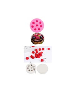 Molde Frambuesas 8 Cavidades